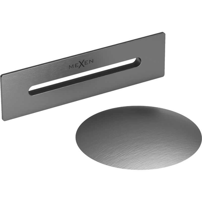 Korek do wanny Mexen Uni gun gray szczotkowany 1 szt.