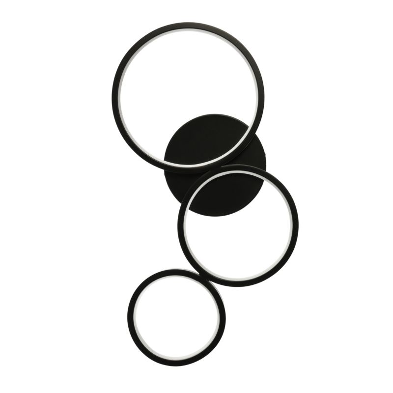 Kinkiet GoodHome Samana 700 lm 3000 K czarny