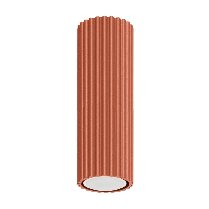 Oprawa sufitowa Sollux Lighting Karbon ochra czerwona 1 x GU10 x IP20 wym: 20 x 6,5 x 6,5 cm - 1 szt.