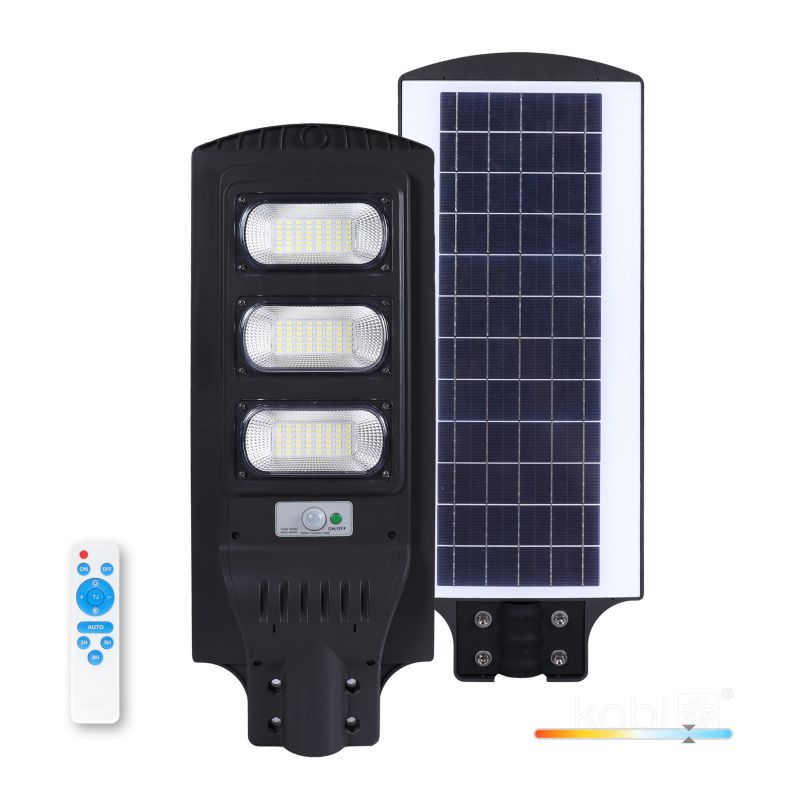 Naświetlacz LED z czujnikiem ruchu solarny Kobi 8W 6500K IP54 1szt.