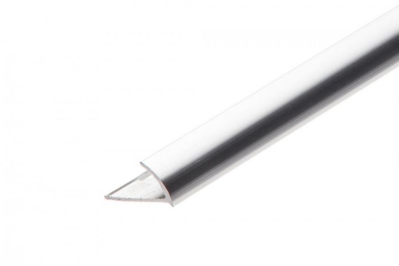 Profil aluminiowy narożny Cezar Srebrny El-Poler 17x10x2500mm aluminiowy 1 szt.