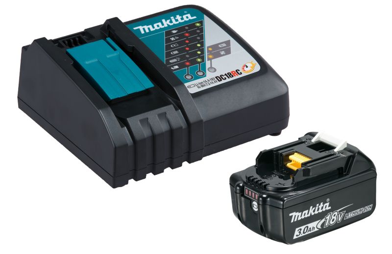 Zestaw Makita ładowarka + akumulator 1 X 3Ah 9A LXT