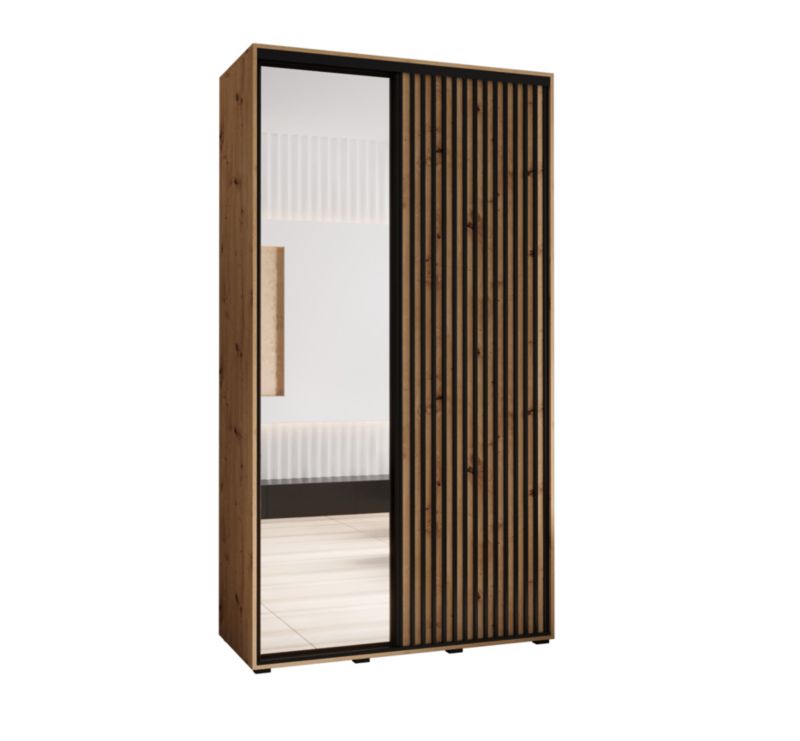 Szafa przesuwna Garderoba Abiks LANKO 2 130 gł. 45 artisan/artisan 1 szt.