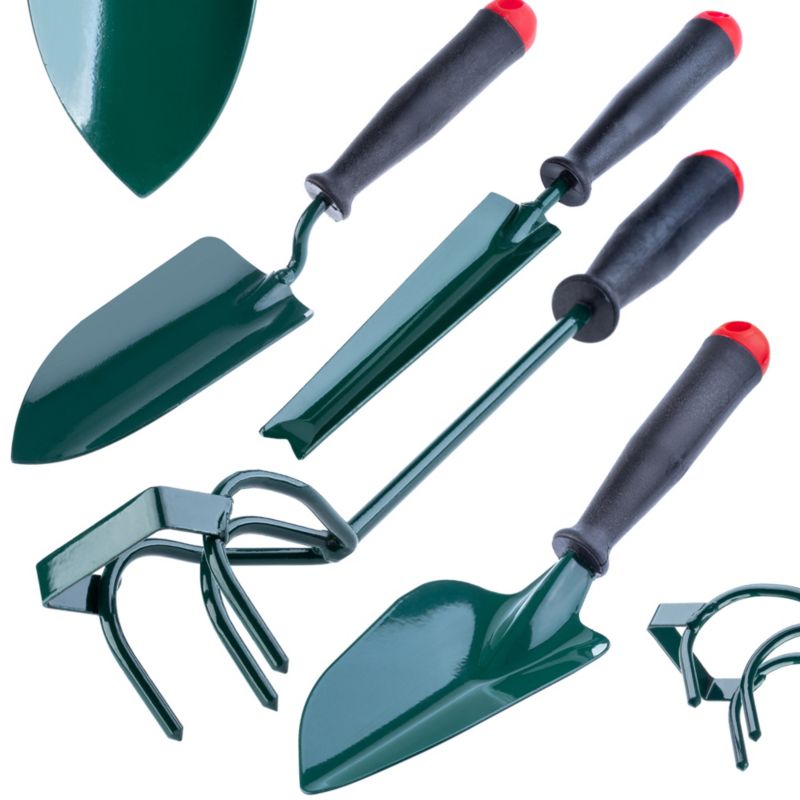 Zestaw Narzędzi Ogrodowych KADAX 4W1 Łopatka Wycinacz Spulchniacz Do Gleby 1szt.