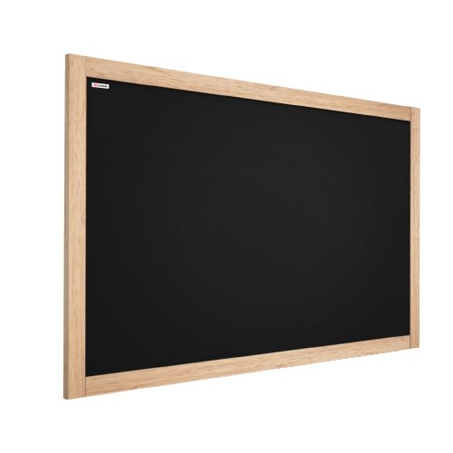Tablica kredowa 120x90 cm ALLboards rama drewniana naturalna 1 szt.