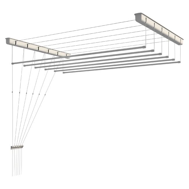 Suszarka sufitowa 6-prętowa Sepio 52,3 x 150 cm