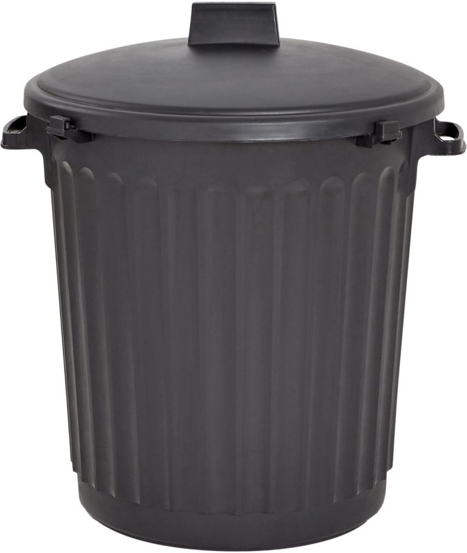 Pojemnik do segregacji odpadów 80 l czarny