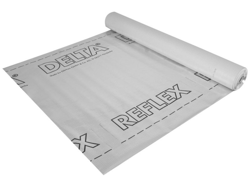 Folia paroizolacyjna DORKEN DELTA REFLEX 180 g/m² najlepsza paroizolacja najwyższa jakość ochrona izolacja 1 rolka