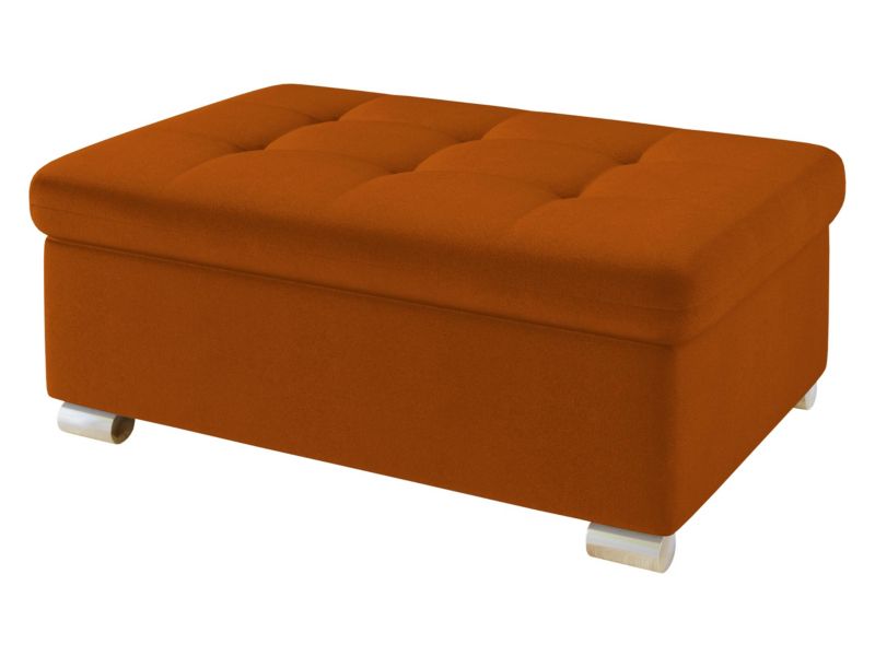 Pufa MIRJAN 24 Niko Duża miedziany aksamit 1 szt.