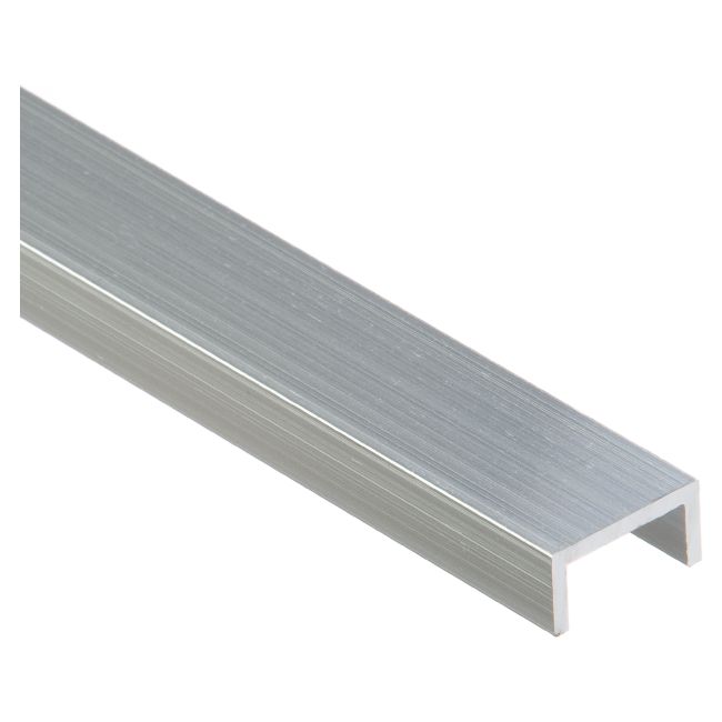 Profil forma U Cezar 20 x 10 x 1,5 mm 1 m aluminium naturalne