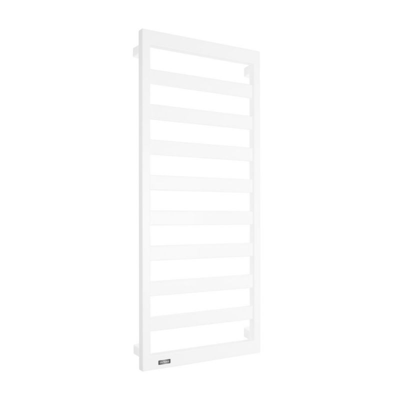 Grzejnik dekoracyjny Oltens Benk 115x50 cm biały drabinkowy 433W dolne podłączenie, 1 szt.