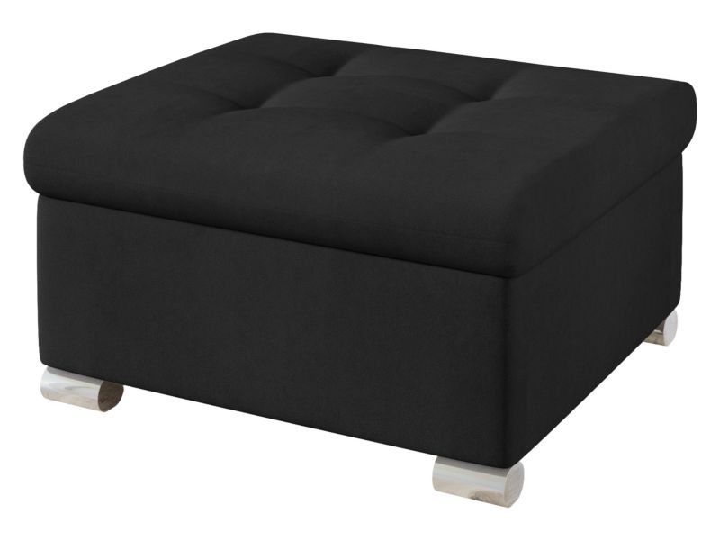 Pufa MIRJAN 24 Niko Mała aksamit czarny 1 szt.