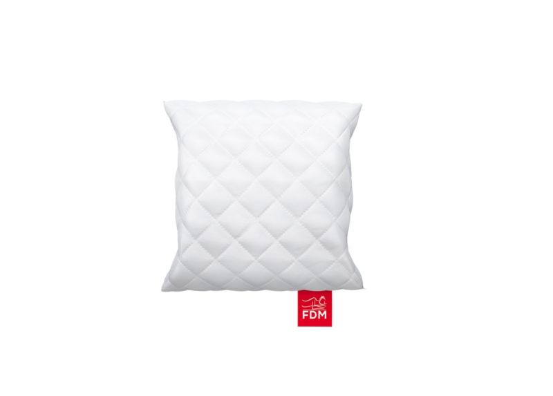 Poduszka FDM ZOE 40x40 cm pikowana, zamek błyskawiczny, puszysta 1 szt.