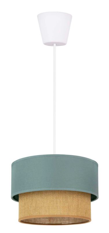 Lampa wisząca Duolla Boho XS 1 x E27 szara/juta