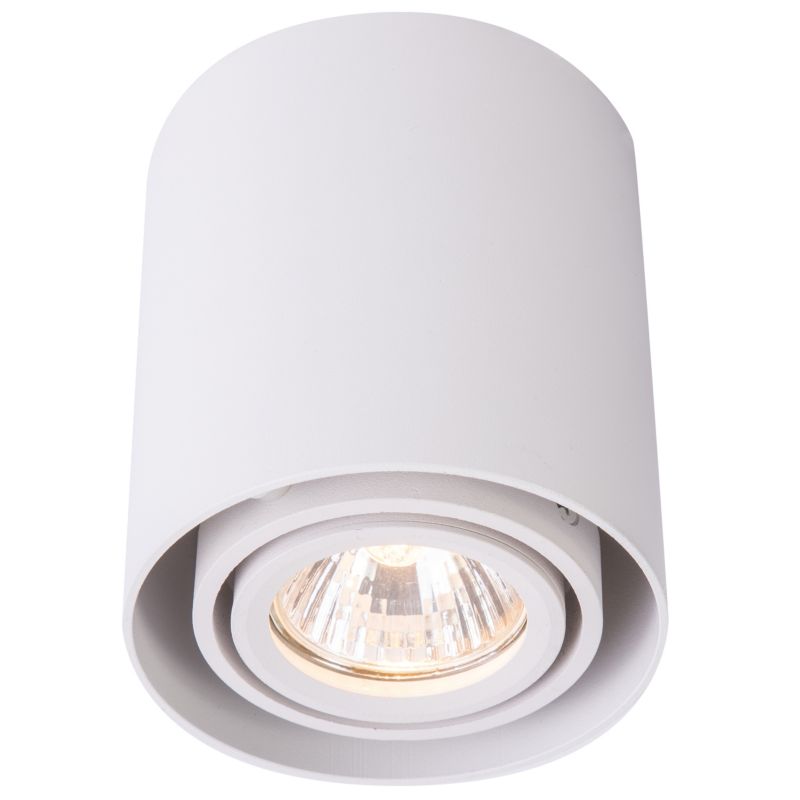 Oprawa natynkowa GU10 LED MasterLED 90x100 mm IP20 spot lampa ruchoma biała matowa 1 szt.
