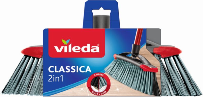 Szczotka do zamiatania Vileda Classica 2w1 precyzyjne czyszczenie kątów 1 szt.