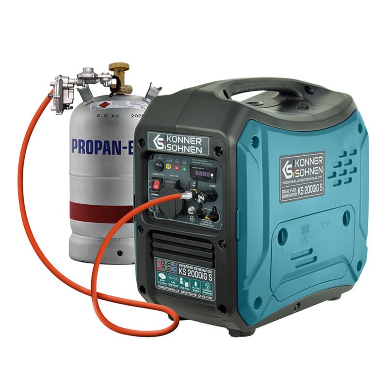 Agregat generator prądotwórczy inwertorowy Könner & Söhnen 2000W 2.5 KM 1szt