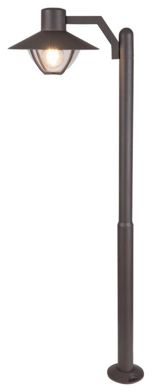 Lampa ogrodowa stojąca Rabalux Almada brązowo-przezroczysty 1 x E27 x IP44 wym: 103 x 24 x 33 cm - 1 szt.