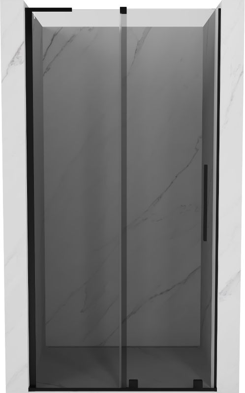 Drzwi prysznicowe Mexen Velar L grafitowe 110 cm 1 szt.