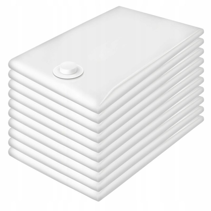 Worki próżniowe, Sillar, na odzież, pościel, 7 warstw, 80 mikronów, wytrzymałe, 80x120cm, zestaw, 10szt