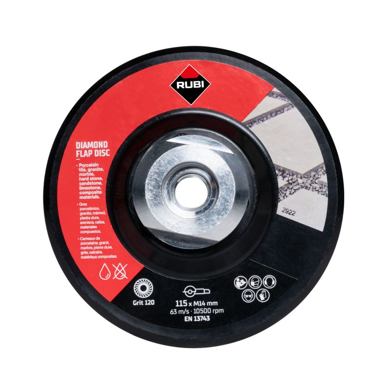 Tarcza listkowa diamentowa Rubi 115 mm P100/120