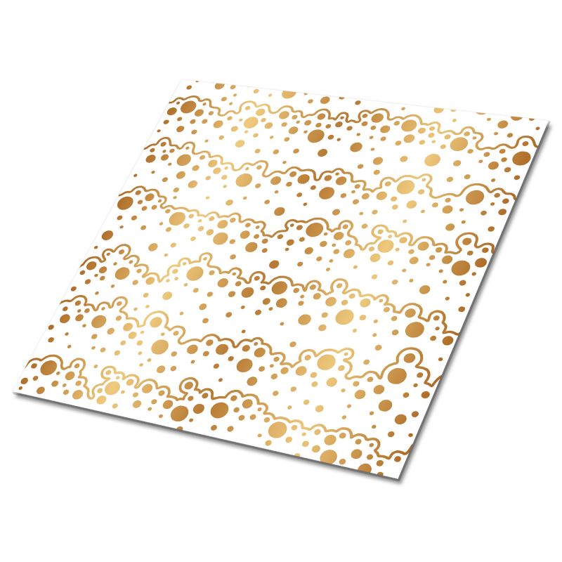 Kafelki samoprzylepne Tulup 30x30 cm Pianka mydlana 9 szt.