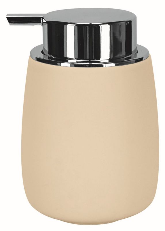 Dozownik do mydła Kleine Wolke Eclipse 280ml soft-touch beżowy mat 1 szt.