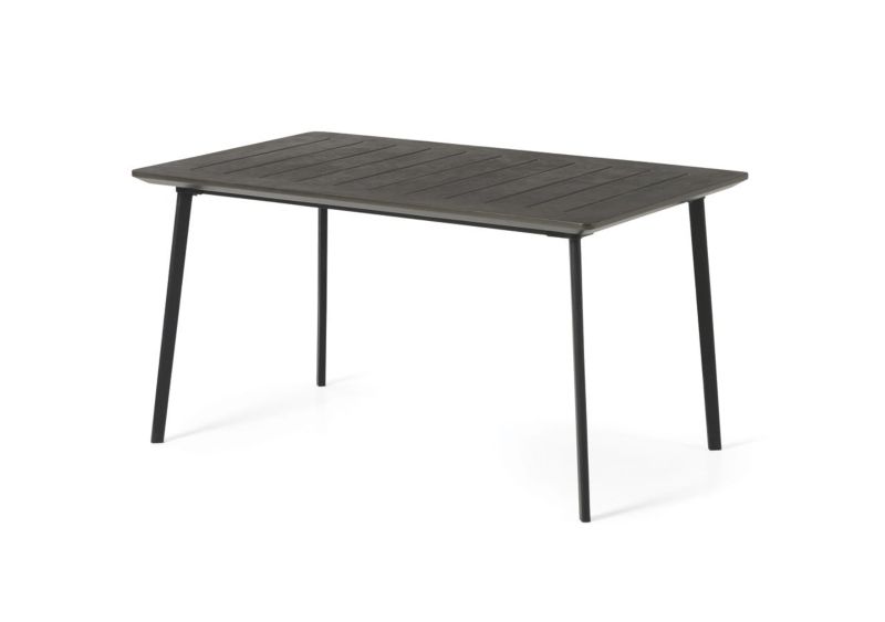 Stół Keter Metalea 146x87x75cm dla 6 osób Brązowy 1 szt.