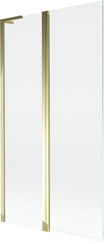 Parawan nawannowy Mexen Mist L złoty 100 x 150 cm 2-skrzydłowy 1 szt