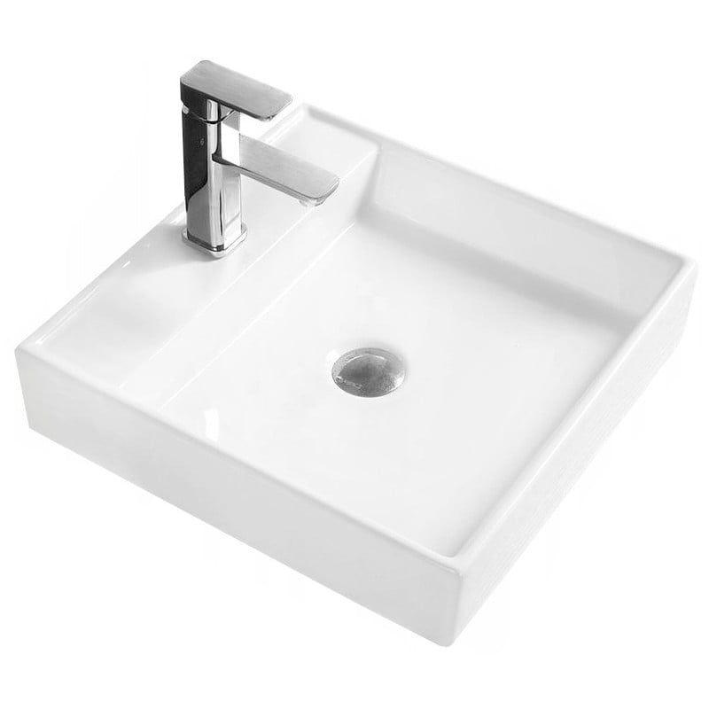 Umywalka nablatowa Mexen Blanca biały 44x44 cm 1 szt.