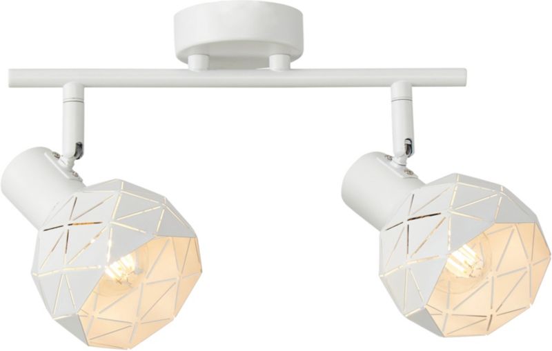 Spot Italux Harley 2 x E14 biały