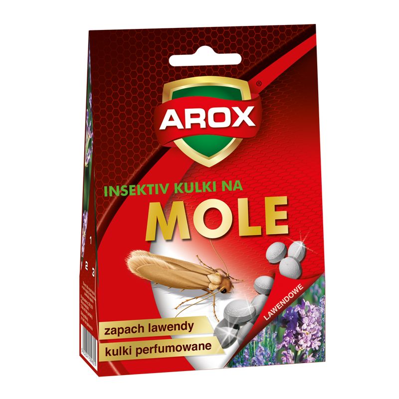 Kulki na mole ubraniowe Arox lawenda