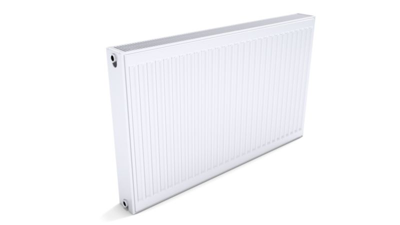 Grzejnik Domotechnika panelowy 600x1000 kompaktowy z uchwytami, zaworami i odpowietrznikiem 1szt