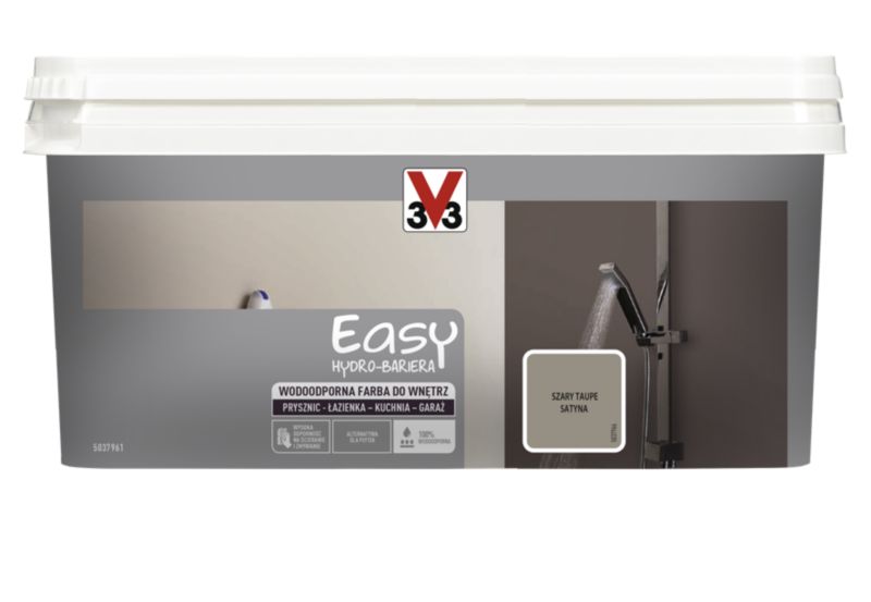 Farba V33 Easy Hydro-Bariera szary taupe 2 l