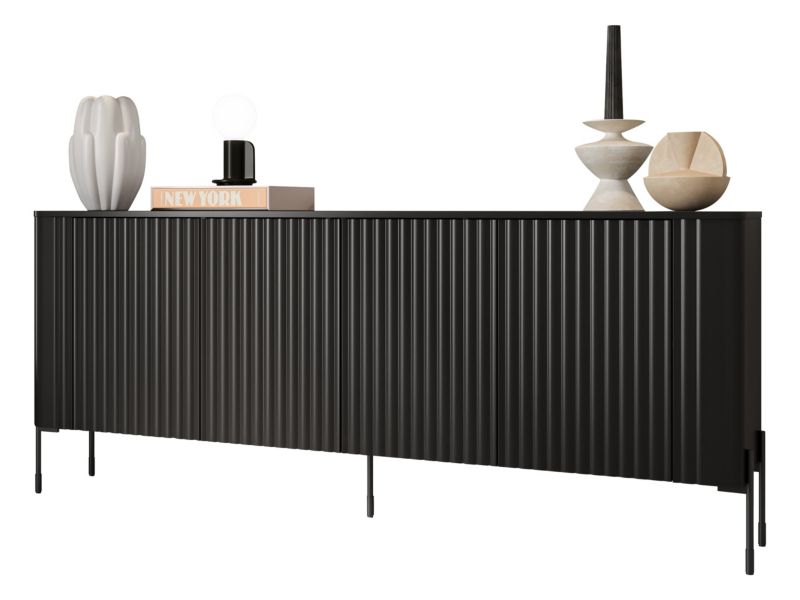 Komoda MIRJAN 24 Vera 190 czarny 1 szt.