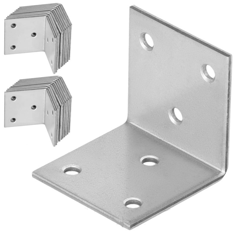 Kątownik ciesielski KOTARBAU nierdzewny ocynkowany 40x40x40 mm 25 szt.