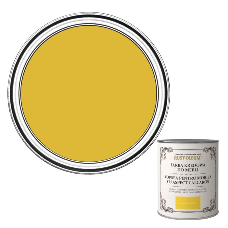 Farba kredowa do mebli Rust-Oleum cytrynowa galaretka 0,125 l
