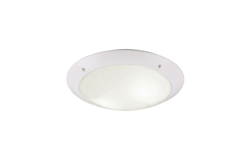 Lampa sufitowa zewnętrzna RL Camaro biała 2 x E27 x 20W IP54 wym: 9 x 33 x 33 cm - 1 szt.