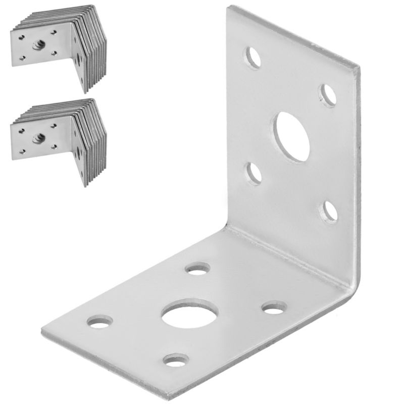 Kątownik ciesielski KOTARBAU nierdzewny ocynkowany 50x50x35 mm 25 szt.