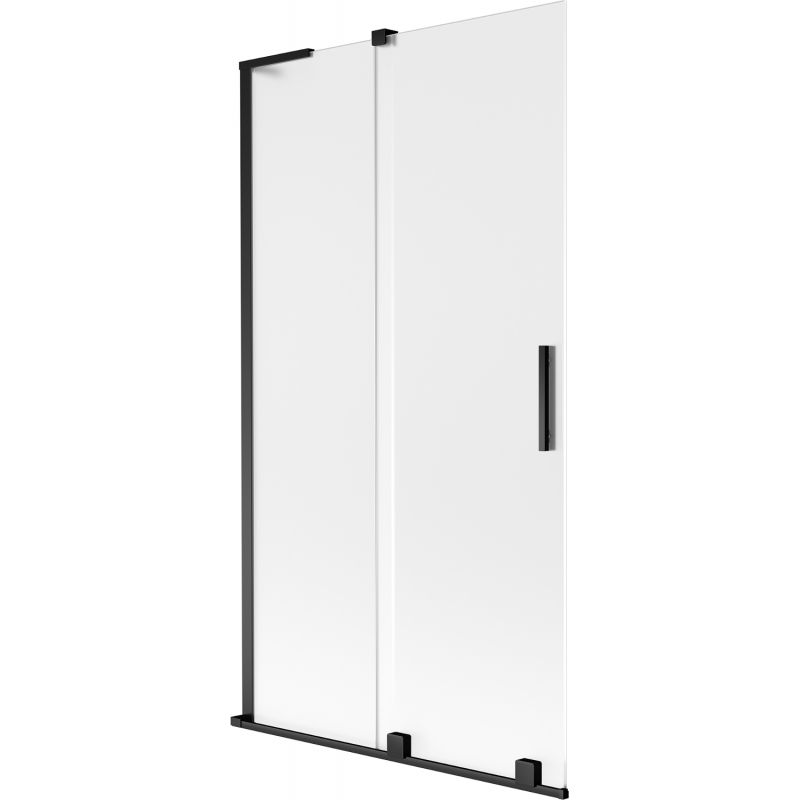 Parawan nawannowy ruchomy Mexen Velar L czarny 100x150 cm 1 szt.