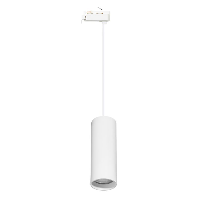 Reflektor szynowy zwis Milagro Pipe Track 1xGU10 1-obwodowy biały