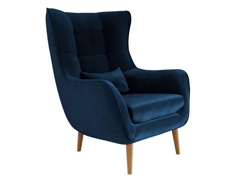 Fotel MIRJAN 24 Estjano ciemny szafir 1 szt.