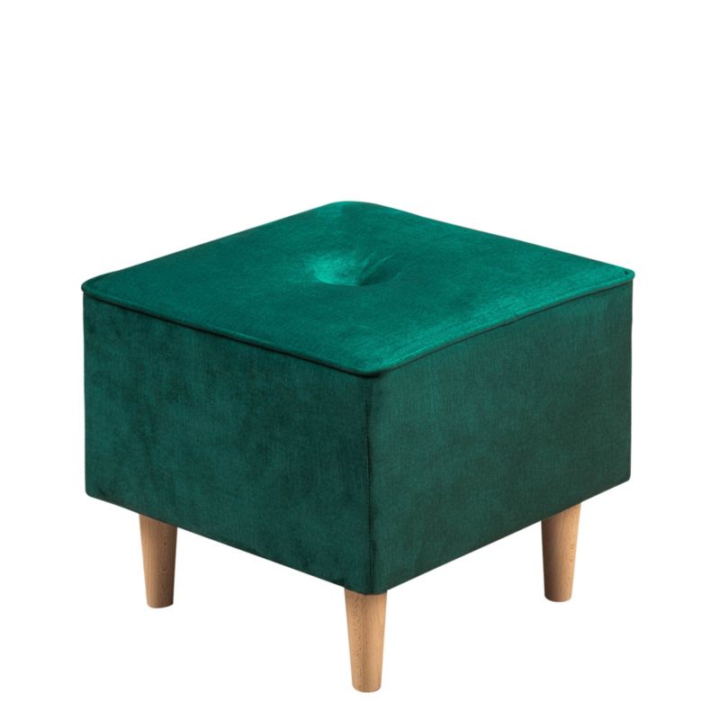 Podnóżek w stylu skandynawskim Bonni Floki Ciemny Zielony 1 szt.