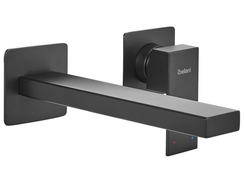 Bateria umywalkowa podtynkowa Antofagasta Mosiądz Czarny 1 szt.