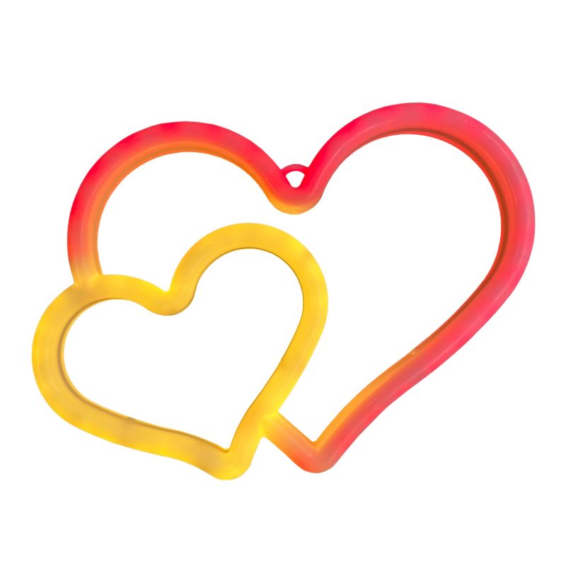 Kinkiet LED Goldlux neon Serduszka USB