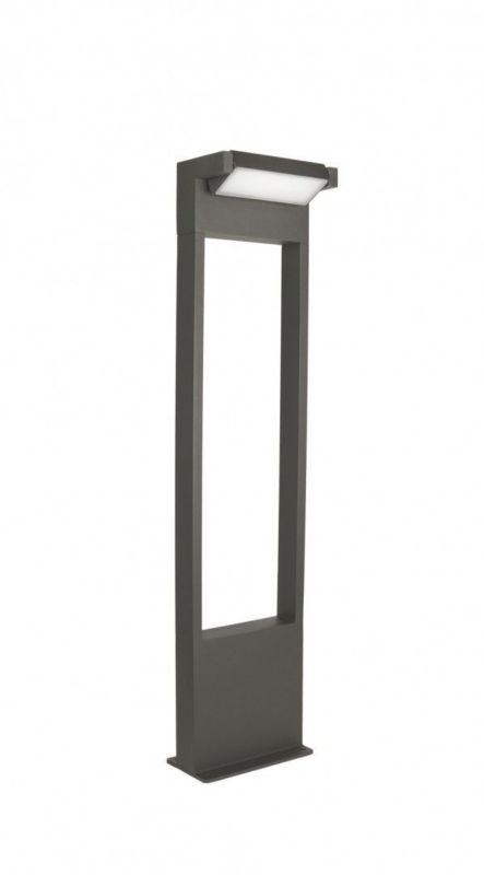 Lampa ogrodowa stojąca SU-MA Rota ciemnoszara LED 10W 4000K 720lm IP54 wym: 58 x 15 x 8,5 cm aluminium - 1 szt.