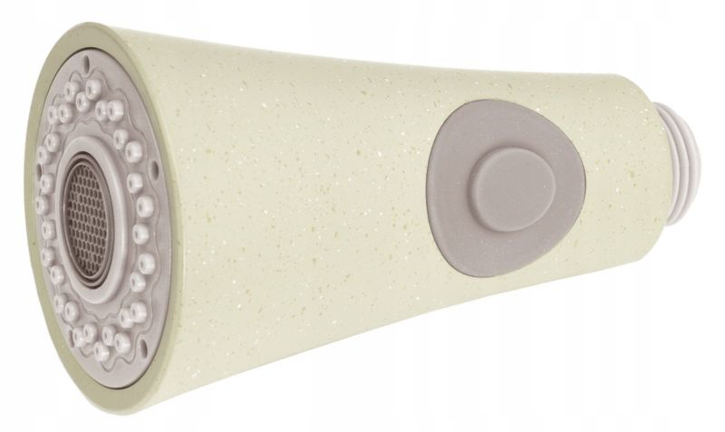 Słuchawka Do Baterii Z Wyciąganą Wylewką Beżowa Granitan 1 szt.