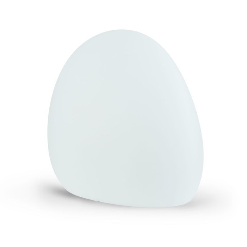 Kula ogrodowa Nowodvorski Lighting Stone biała 1 x E27 x 25W IP44 wym: 65 x 80 cm - 1 szt.