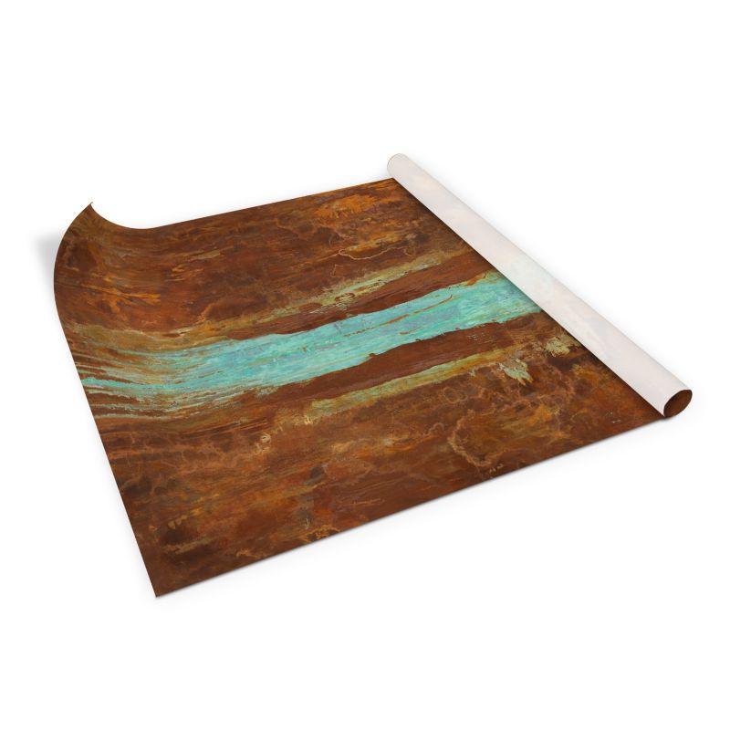 Samoprzylepna okleina Tulup 100x50 cm Stara rdzawa blacha 1 szt.