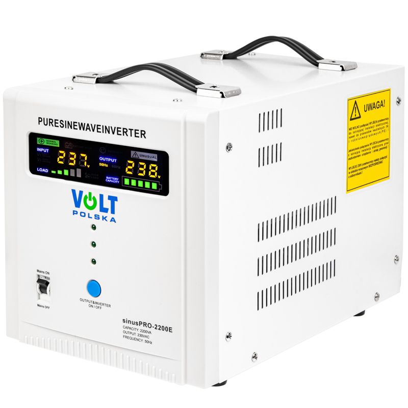 Przetwornica Volt Polska 12V 1600/2200W UPS SINUSPRO-2200E 1szt.